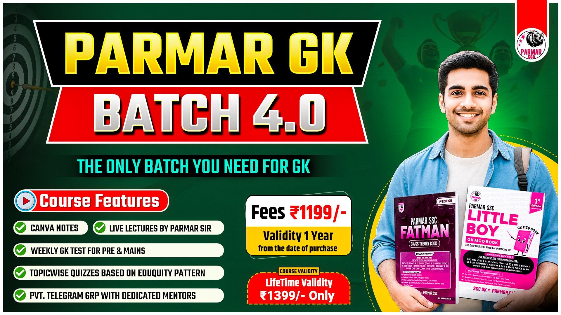 PARMAR GK BATCH 4.0